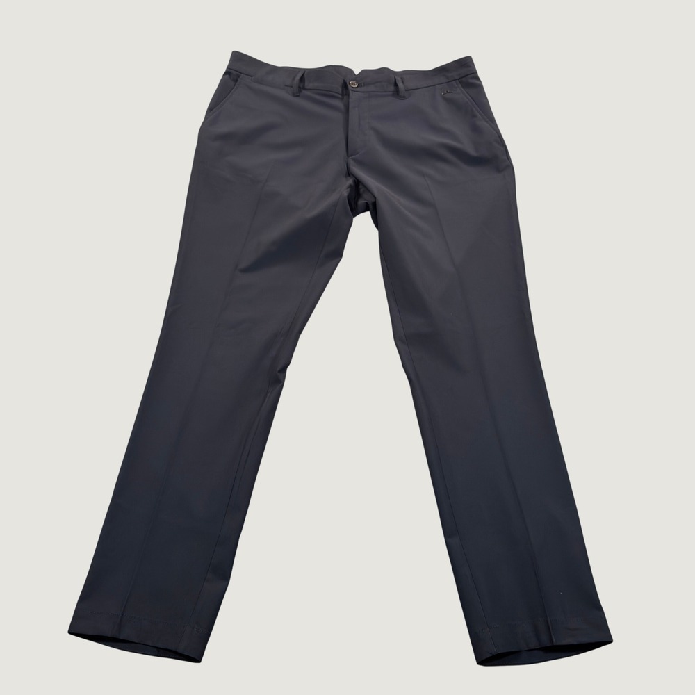J.Lindeberg Ellott Golf Pants Navy Blue Performance Trousers 36/32